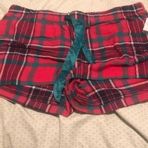 Old Navy plaid pj shorts. Brand new with tags.
